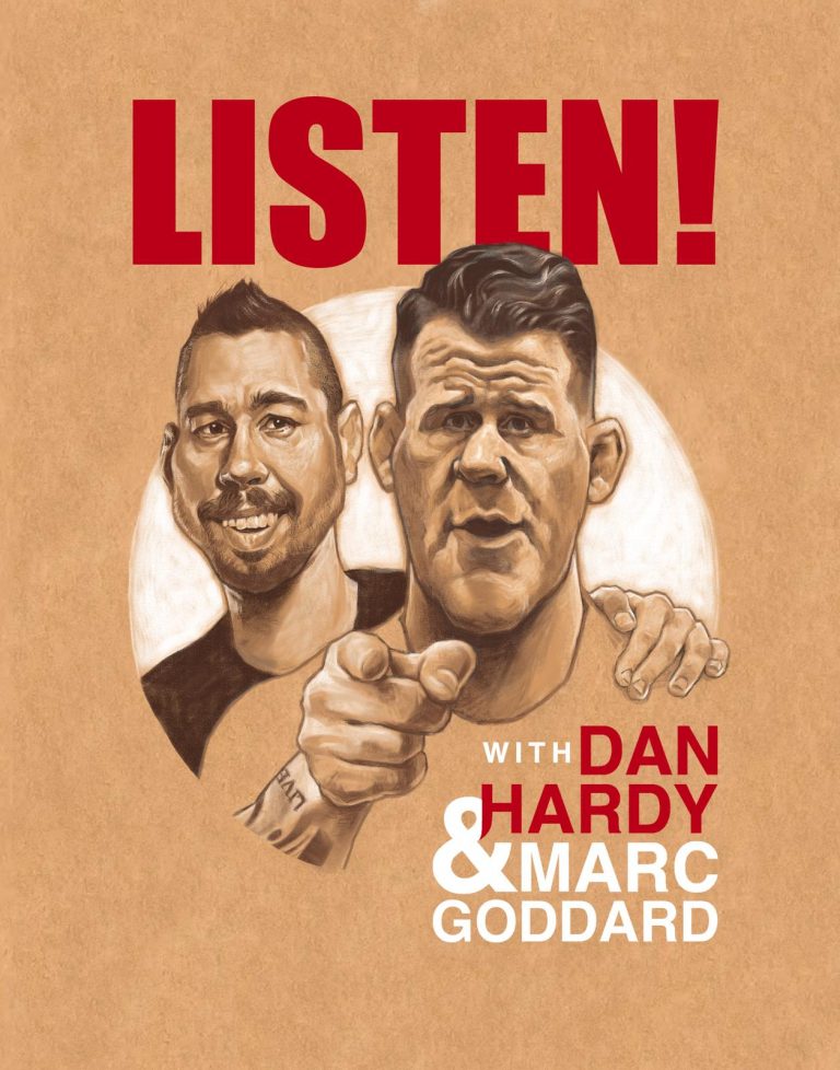UFC MMA PODCAST: Dan Hardy & Marc Goddard – Listen!