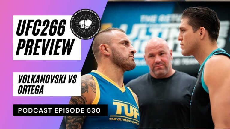 UFC 266 Preview | Alexander Volkanovski vs Brian Ortega | Fight Disciples