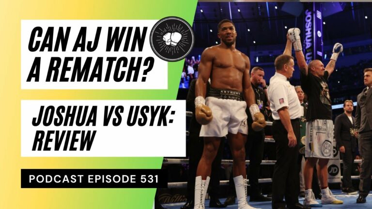 Anthony Joshua vs Oleksandr Usyk | Can AJ win a rematch? | Fight Disciples