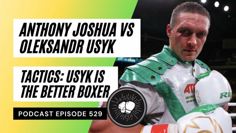 Anthony Joshua vs Oleksandr Usyk | PART 2 | Tactics: Usyk is the better boxer | Fight Disciples