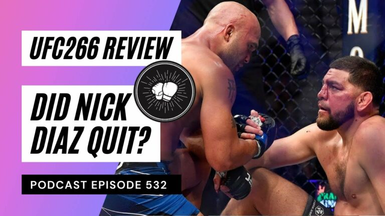 Did Nick Diaz Quit? | Bring on the legends league | UFC266 Review | Fight Disciples
