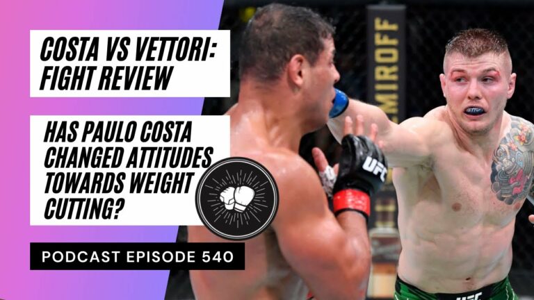 Paulo Costa vs Marvin Vettori | Fight Review | Has Costa changed attitudes towards weight cutting?