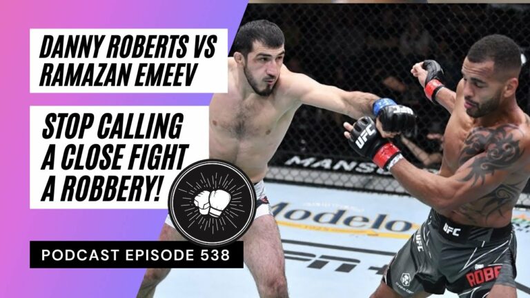 Danny Roberts vs Ramazan Emeev | Stop calling a close fight a robbery! | Fight Disciples