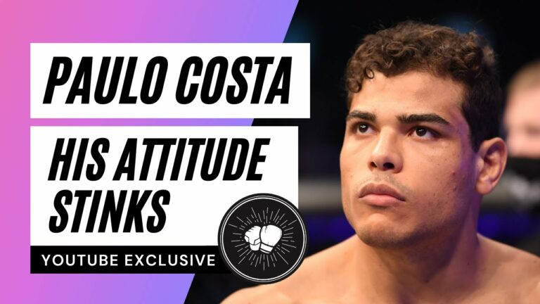 Paulo Costa | His attitude stinks! | Fight Disciples