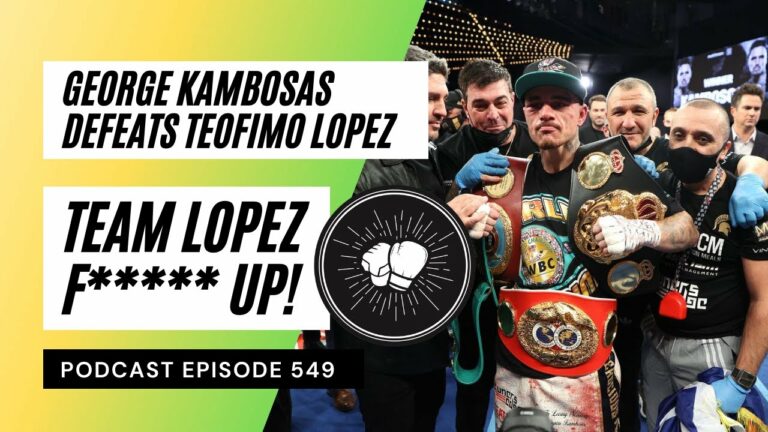 George Kambosas defeats Teofimo Lopez | Reaction | Team Lopez f***** up! | Fight Disciples