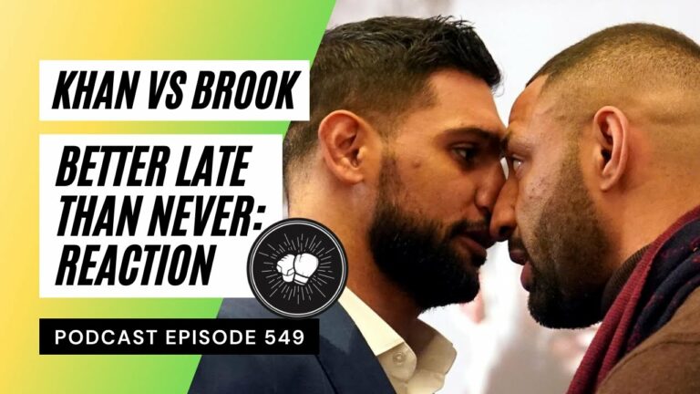 Amir Khan vs Kell Brook | Better late than never | Reaction | Fight Disciples