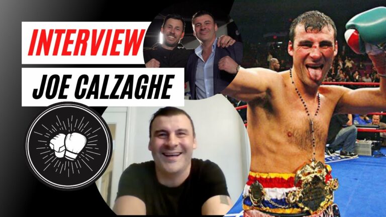 Joe Calzaghe | Interview | “I want to help young fighters avoid bloodsucking managers”