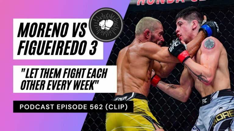 UFC270 REVIEW | Moreno vs Figueiredo 3 | “Let them fight each other every week”