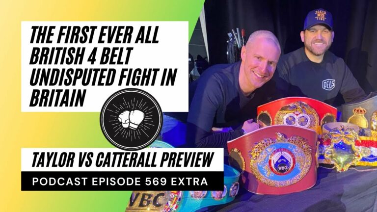 Josh Taylor vs Jack Catterall Preview | The first all British undisputed title fight in Britain
