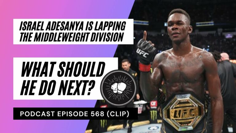 Israel Adesanya is lapping the middleweight division | What should he do next? | Fight Disciples