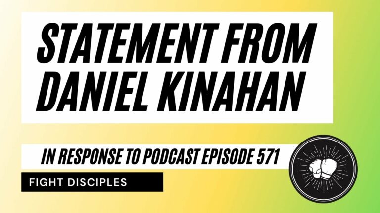 Statement from Daniel Kinahan in response to Podcast Episode 571