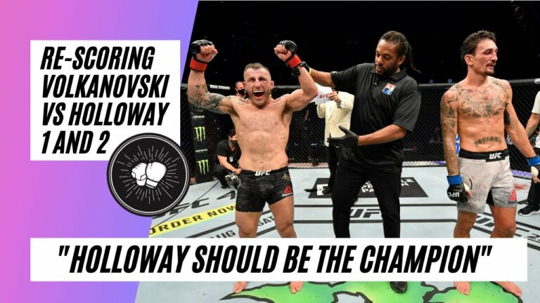 Rescoring Volkanovski vs Holloway 1 and 2 | “Max Holloway should be the champion” | UFC276