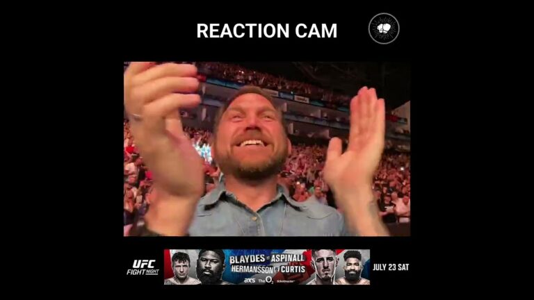 Nick reacts to Meatball Molly McCanns win at UFC London