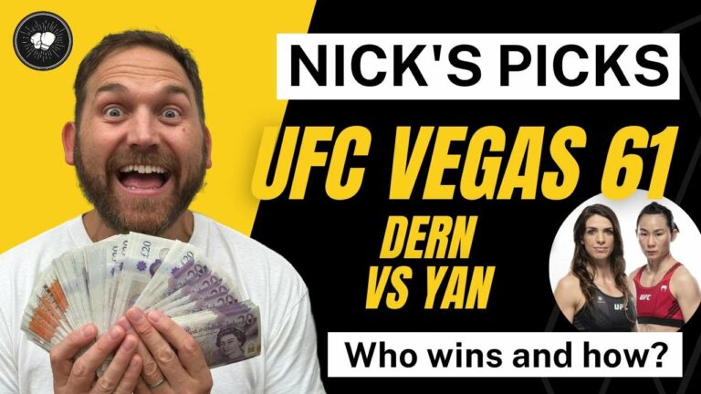 Mackenzie Dern vs Yan Xiaonan | Nick’s Picks | UFC Fight Night | Apex | Who wins and how?