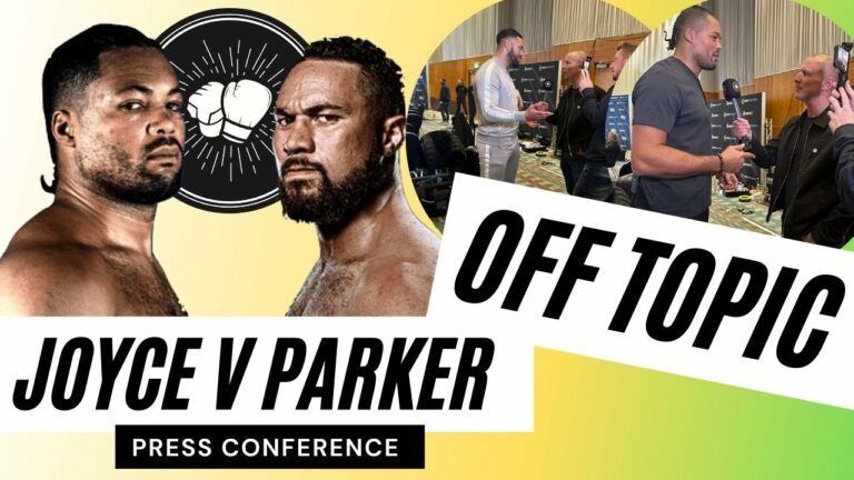 Joyce vs Parker | Off Topic | Media Day | Rocky rated, video games and chippy tea orders all round