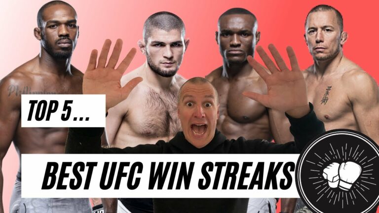 TOP 5… | BEST UFC WIN STREAKS | UFC281 | Israel Adesanya, Jon Jones, Georges St. Pierre