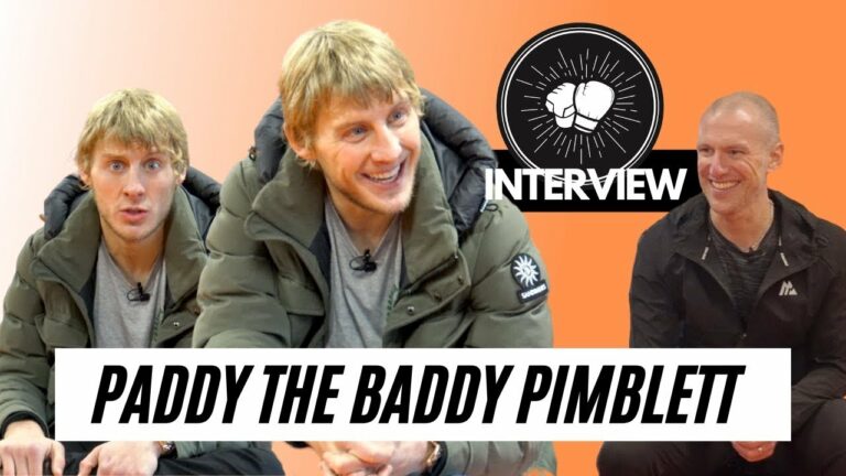 PADDY ‘THE BADDY” PIMBLETT | UFC 282 INTERVIEW | “I was put on this earth to fight and entertain”