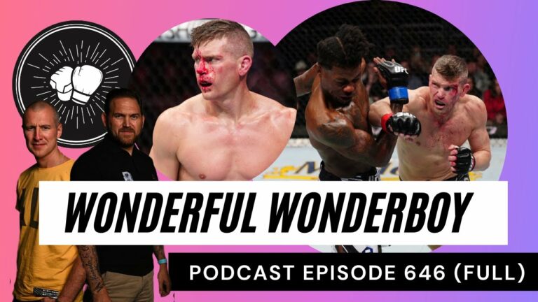 PODCAST EPISODE 646 | Wonderful Wonderboy | Thompson vs Holland review | Paddy the Baddy | UFC 282