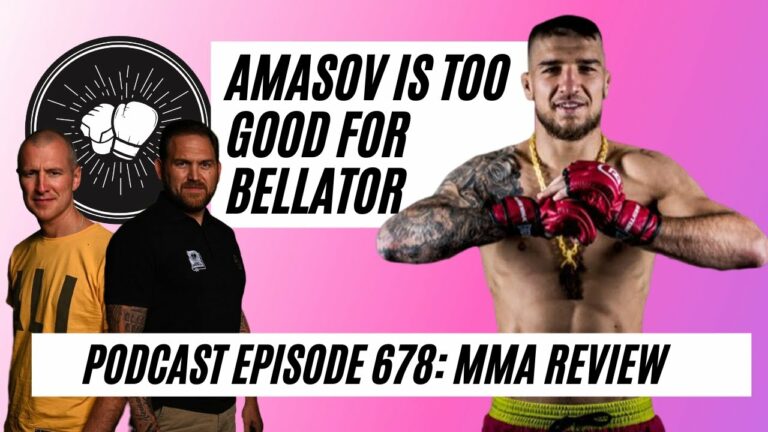 PODCAST EPISODE 678 | UFC review | Tatiana |Suarez is back Bellator 291 | Amasov too good