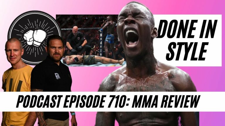 Israel Adesanya knocks out Alex Pereira at UFC287, regains middleweight title | Reaction | MMA EP710