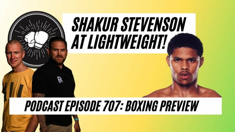 Shakur Stevenson is now a lightweight, Bam Rodriguez 2 weight world champion? | Boxing Ep707