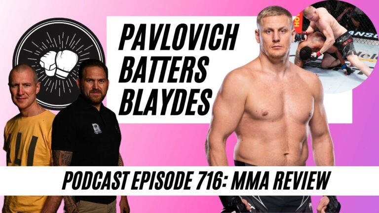 Sergei Pavlovich batters Curtis Blaydes to put the UFC heavyweight division on notice | MMA EP 716