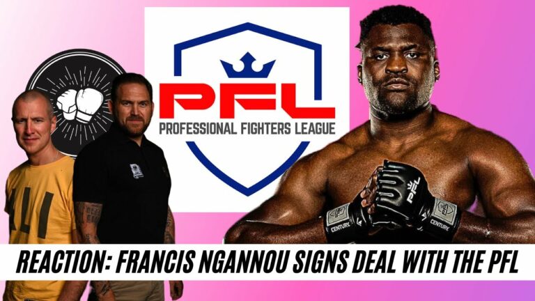 Francis Ngannou signs with the PFL reaction | Is he sacrificing his fight career to help others?
