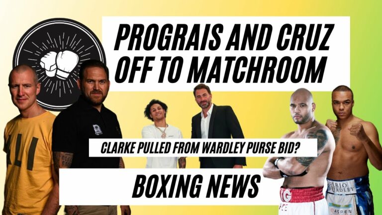 Frazer Clarke pulled out of the Wardley purse bid, Regis Prograis with Eddie Hearn | Boxing News