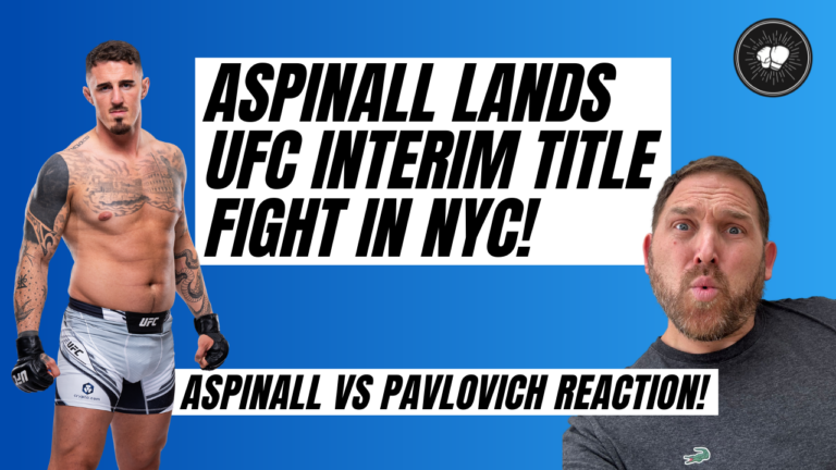Jon Jones out, Tom Aspinall in for UFC heavyweight title fight in NYC!